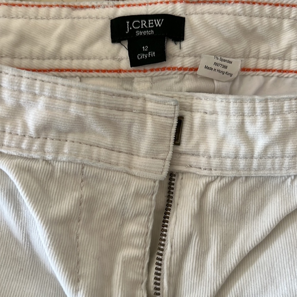 J. Crew, size 12, corduroy wide leg trousers - Picture 3 of 5
